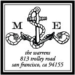 RUB2S-007 2"x2" Stamp
