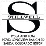 RUB2S-043 2"x2" Stamp