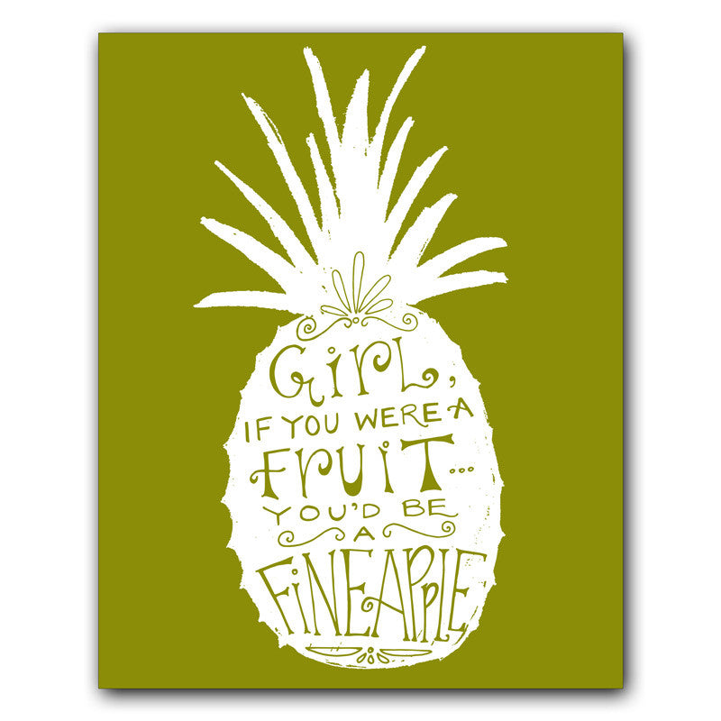 Print: Pineapple