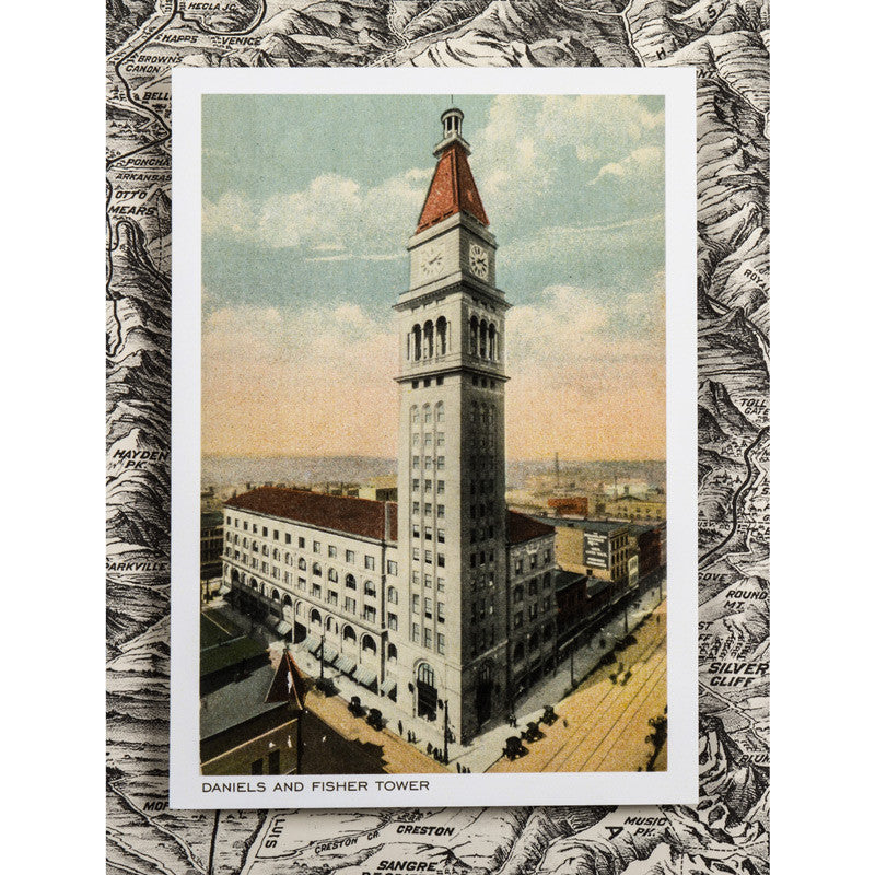 Postcard: Daniels &amp; Fisher Tower