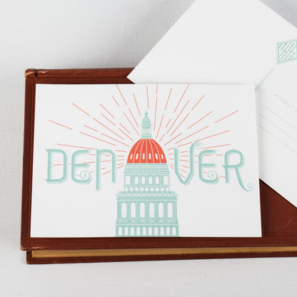 Postcard: Denver Capitol