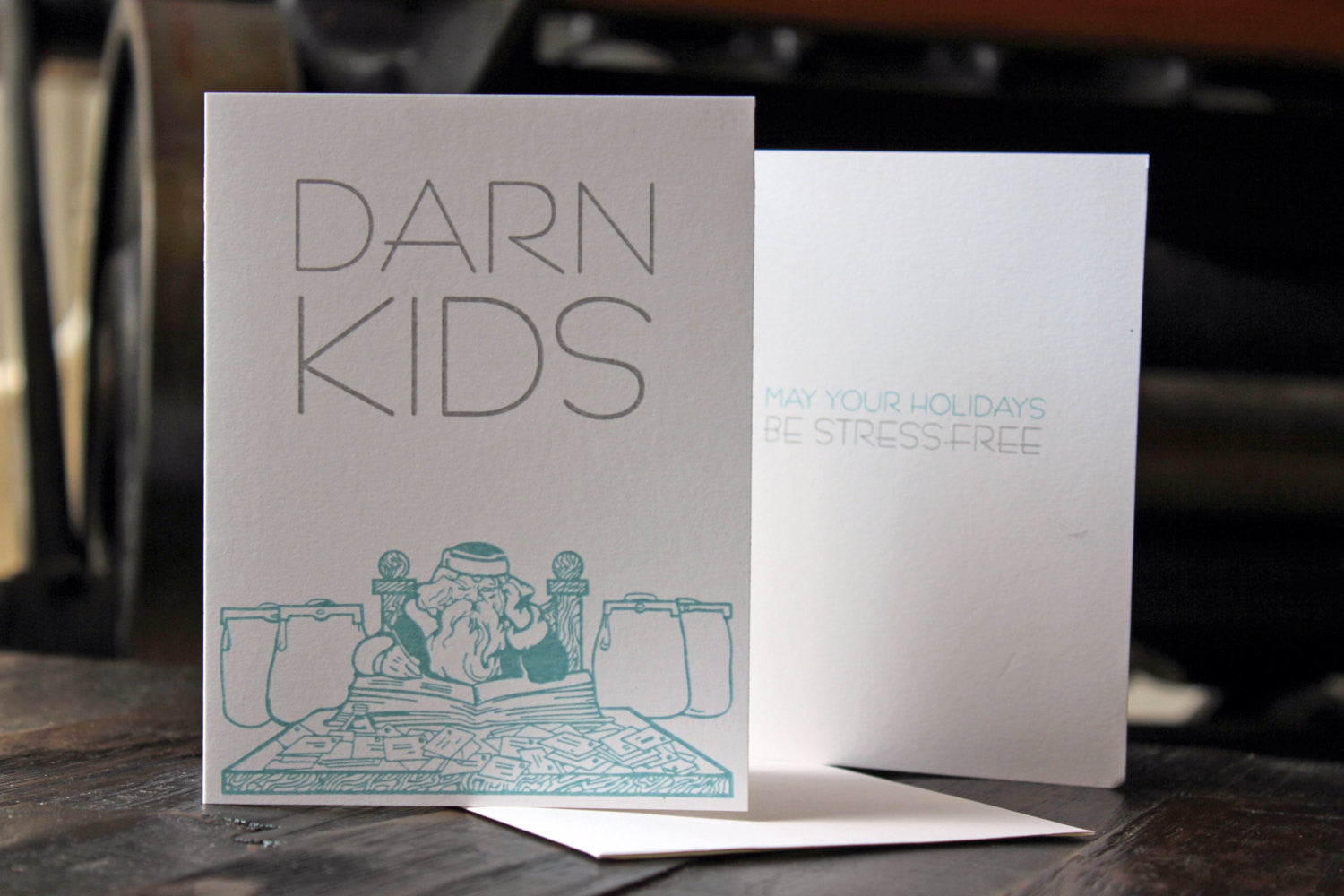 Greeting Card: Darn Kids - Holiday Humor