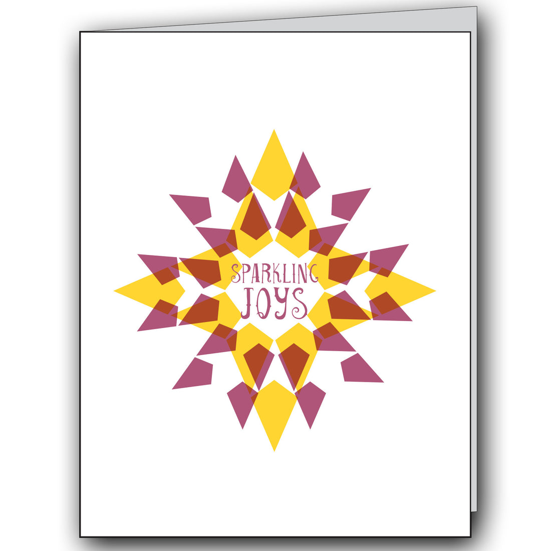 Greeting Card: Sparkling Joys